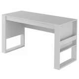 Mesa Escrivaninha Para Escritorio Me4146 Branco Branco