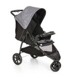 Carrinho De Bebê Para Passeio Galzerano Cross Trail 1450 De 0 Meses Até 15kg Cinza E Preto