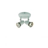 Luminária 2xgu10 Led P/ Quarto Sala Cozinha Banheiro Cor Da Lâmpada Branco Neutro