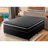 Cama Box Casal Umaflex Essencial Eurotop e Molas Ensacadas