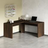 Escrivaninha/mesa Escritório De Canto Cr25024 Rustica