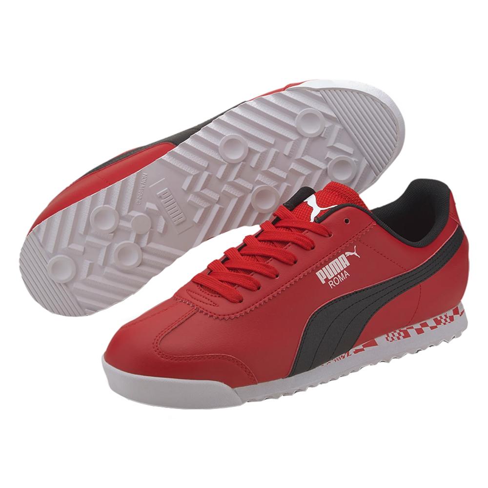 Tenis puma preto com hot sale vermelho