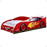 Mini Cama Infantil Carro Corrida Turbo 85 MDF Montessoriana Segura Decoração Temática Piloto Quarto Criança Menino - Vermelho - RPM Móveis