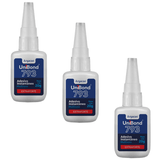 Cola Uni Bond Adesivo Instantâneo 793 Extraforte 20g Argacon Kit 3 Unidades