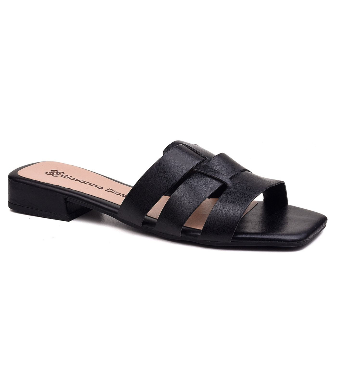 Sandália Rasteirinha Feminina Select Preto 37