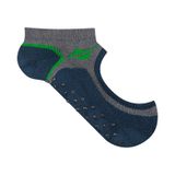 Meia Masculina Para Pilates Cia Da Meia Azul 39/42