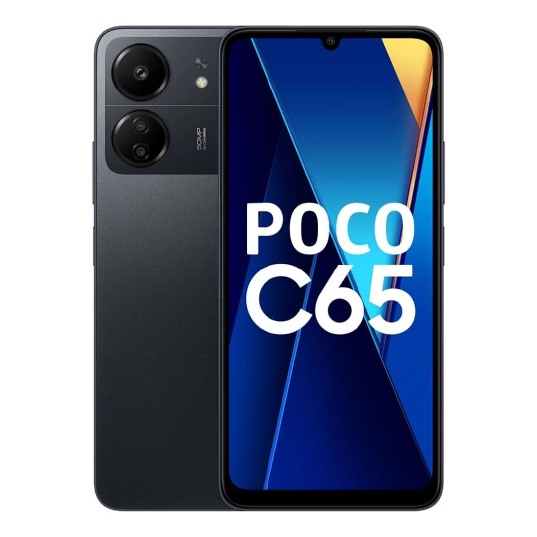 Smartphone Poco C65 Black 4g 8gb Ram/256gb Nfc Camera 50mp