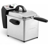 Fritadeira Eletrica 2 Litros Com Controle De Temperatura, Aco Inoxidavel, Cuisinart Cdf 130, 110v 1500w