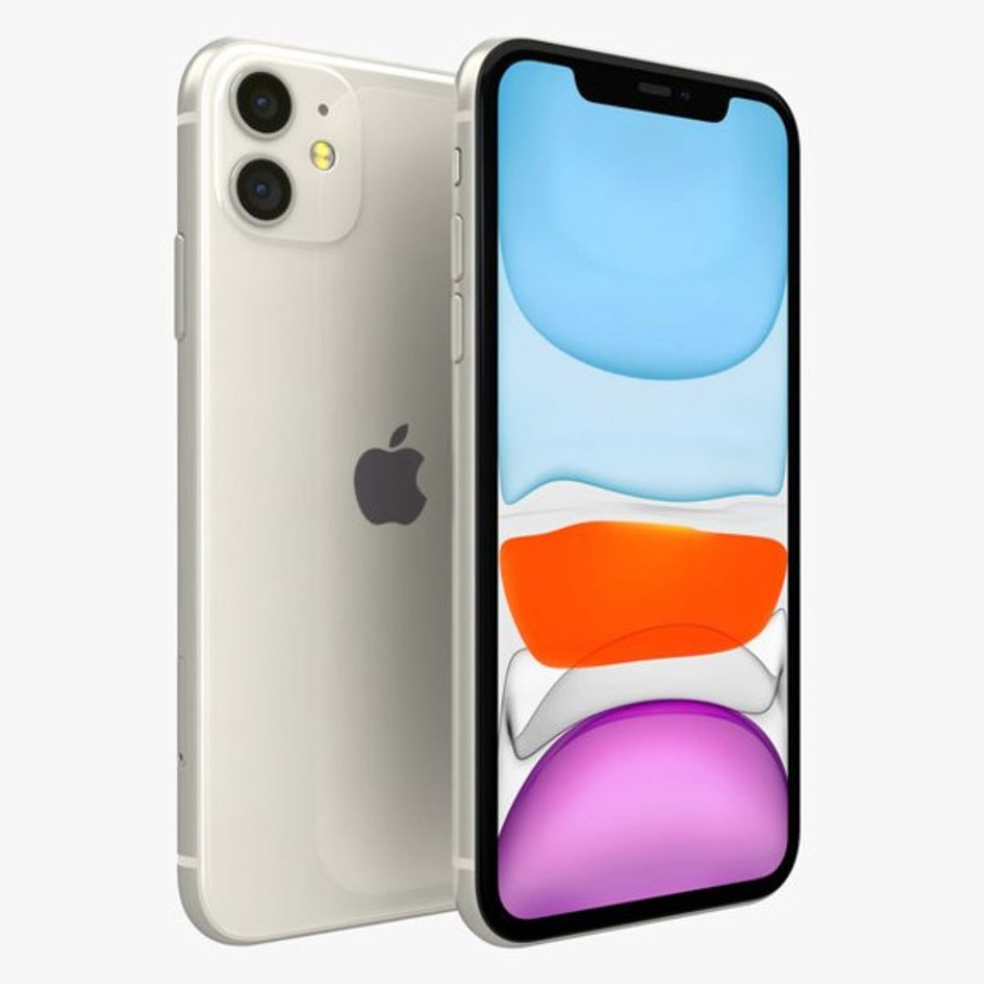Aparelho Apple Iphone 11 Branco 128gb Semi-novo/vitrine Com Pelicula Hydrogel