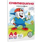 Papel Ofício A4 100 Folhas Chamequinho Chamex Chamex