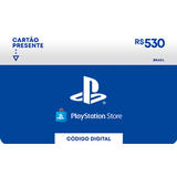 Gift Card PlayStation Store R$ 530  -  Cartão Presente Digital