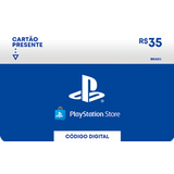 Gift Card PlayStation Store R$ 35 -  Cartão Presente Digital