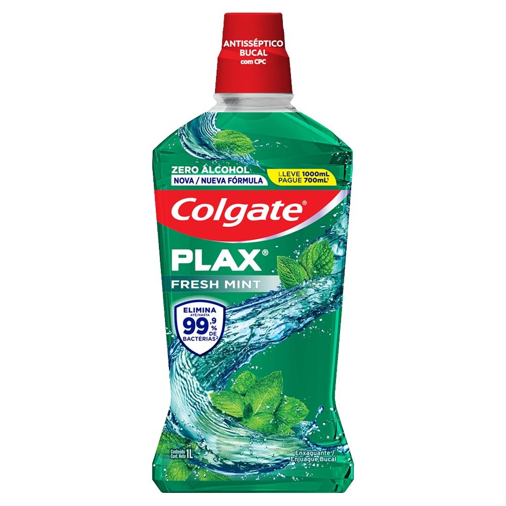 Enxaguante Bucal Colgate Plax Fresh Mint 1000ml