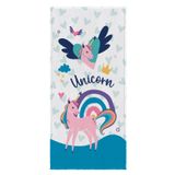 Toalha De Banho Infantil Estampada Lepper Azul Un