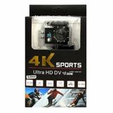 Camera 4k Sport Com Suporte Moto Prova D&#39;água