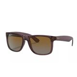 Óculos de Sol Ray-Ban RB4165 54mm Justin Polarizado Marrom