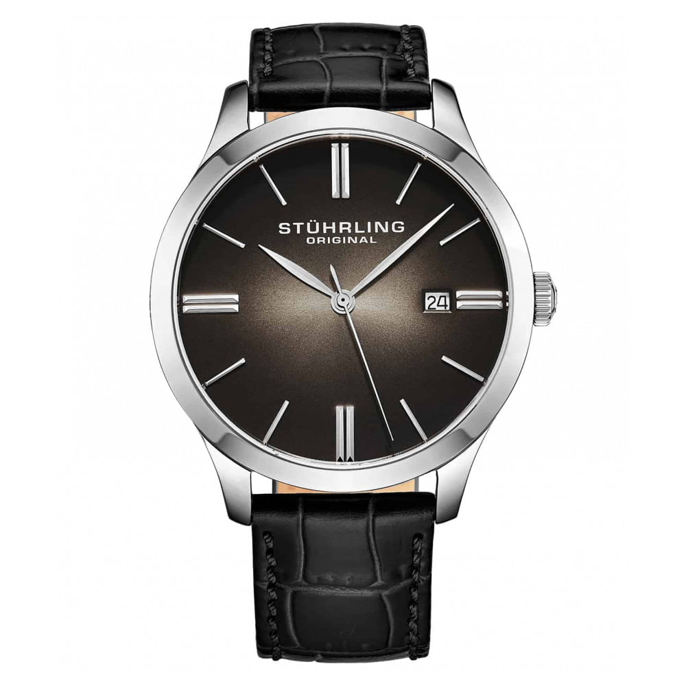 Relogio Masculino Stuhrling 4014.1 Quartzo 42mm, Preto