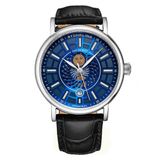 Relogio Masculino Stuhrling Dueto 899 Quartzo 42mm, Preto E Azul