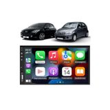 Kit Multimídia 307 / C3 Até 2012 7 Pol Carplay Androidauto Usb Sd Rádio Bt