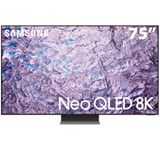 Smart Tv 75 Neo Qled 8k Samsung Qn800c Mini Led, Painel 120hz, Processador Com Ia, Som Em Movimento Plus, Tela Sem Limites, Ultrafina