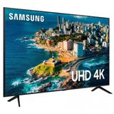 Smart TV 65 UHD 4K Samsung 65CU7700, Processador Crystal 4K, Samsung Gaming Hub, Visual Livre de Cabos, Alexa built in