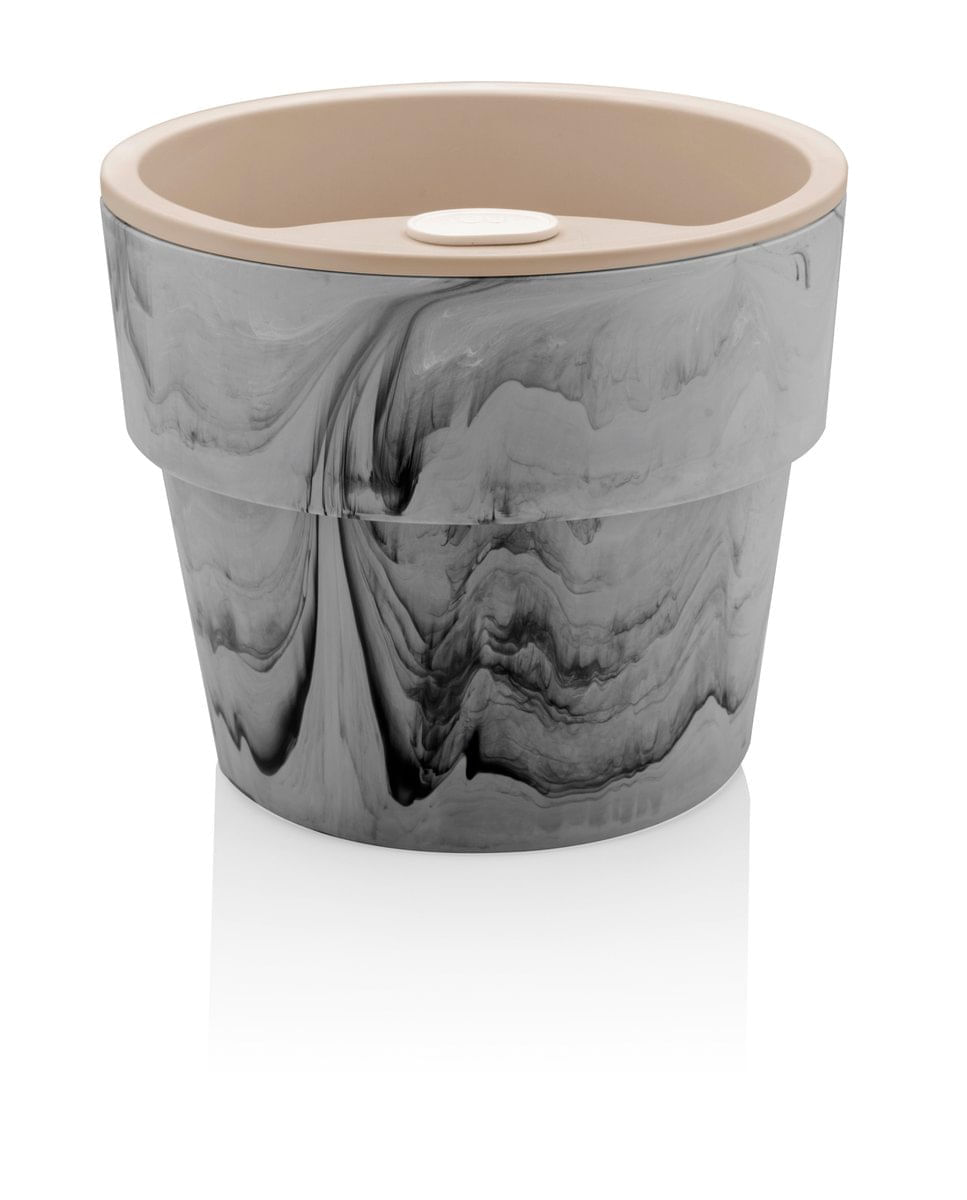 Vaso Autoirrigável 14.7cm Ou Médio Concreto Ou