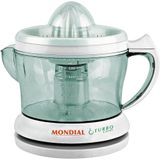 Espremedor Mondial 1,25L com Dupla Rotação e Acionamento Automático Turbo Citrus E-01 Branco Mondial