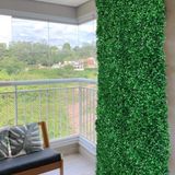 4 Placas 60x40 Grama Artificial Para Decoração Interna Com Fácil Instalação Plantas Com Aparência Realista