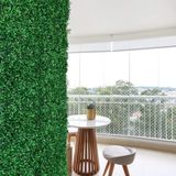 24 Placas De Grama Artificiais 60x40 Painel De Plantas De Amendoim Para Criar Jardins Verticais Internos