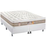 Colchão Castor Pocket Silver Star Air+Cama Box Queen 158x198