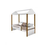 Cama Sara Para Colchão Solteiro Design Casinha