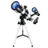 Kit De Telescópio Refletor Astronômico De Abertura De 70 Mm Com