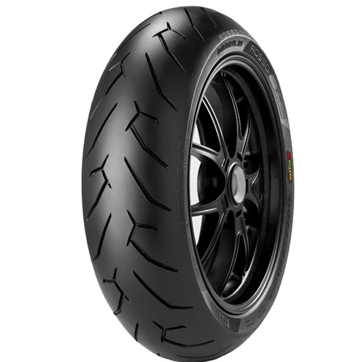 Pneu de Moto Pirelli Aro 17 Diablo Rosso II 180/55R17 73W TL - Traseiro