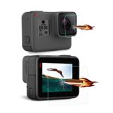 Películas de Vidro para Lente e LCD GoPro Hero 5, 6, 7