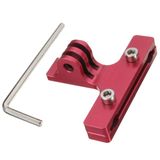 Bike Adaptador Suporte Banco Pro Seat Rail Mount 2,3,4 ,5,s - Vermelho