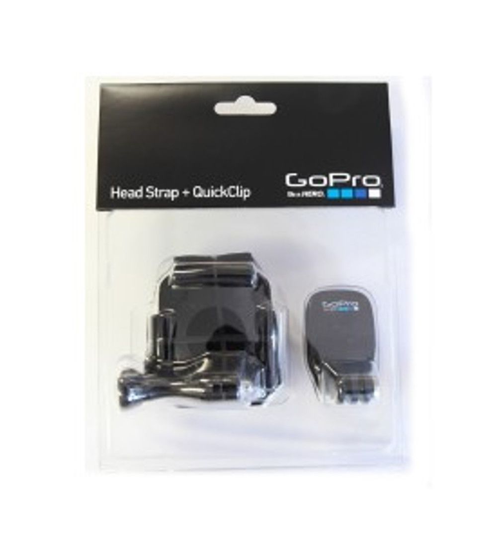 Suporte de Cabeça Original GoPro + QuickClip Head Strap achom-001