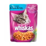 Ração Para Gato Whiskas Adulto Sachê Atum 85g - Embalagem Com 20 Unidades