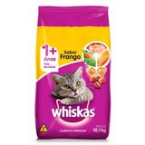 Ração Para Gato Whiskas Premium Dry Frango E Leite 10,1kg