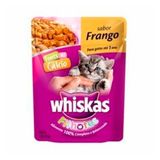 Ração Para Gato Whiskas Filhote Sachê Frango 85g - Embalagem Com 20 Unidades