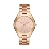 Michael Kors Feminino Slim Runway Gold-tone Watch Mk3493