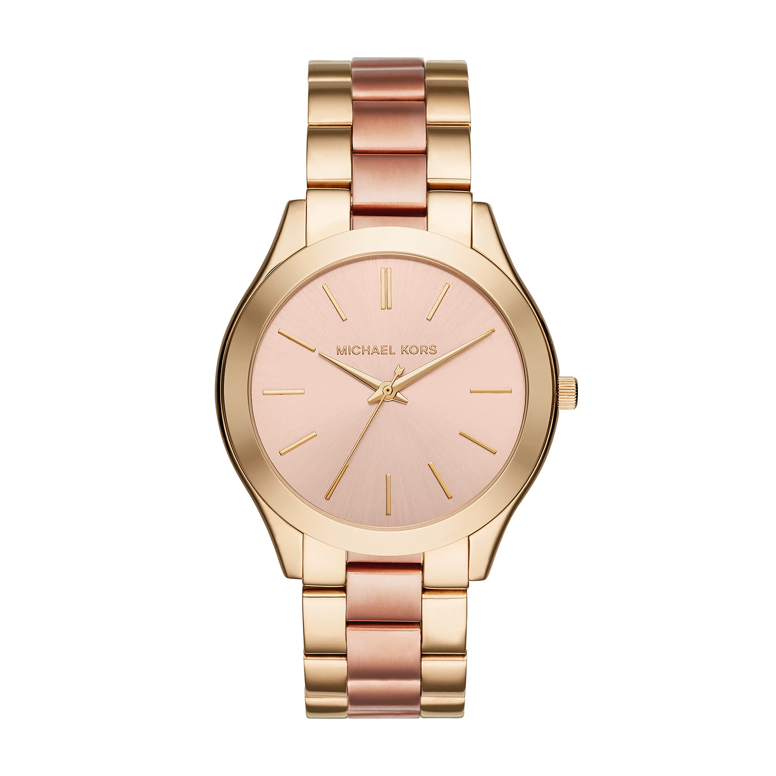 Michael Kors Feminino Slim Runway Gold-tone Watch Mk3493