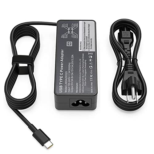 Carregador Ac Usb/tipo C De 65w Adequado Para Lenovo Thinkpad P51s P52s P53s P53s P43s Yoga L13 L14 L15 E15 E14 X13 T14 R14 T15 T14s P14s P