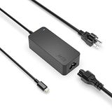 Carregador Rápido Usb Tipo C De 65w Adequado Para Laptop Lenovo