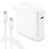 Carregador Macbook Pro/air 96w C/ Cabo Usb-c E Carregador Para Ipad Incluso