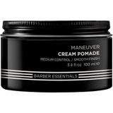 Pomada Creme Masculina Redken Brews, Fixação Média, Acabamento Natural 100 Ml