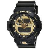 Casio Masculino G Shock Ga710gb-1a Borracha Preta Quartzo Esporte