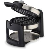 Cuisinart Máquina de Waffle assa dos 2 lados 1000W 110V preto e prata