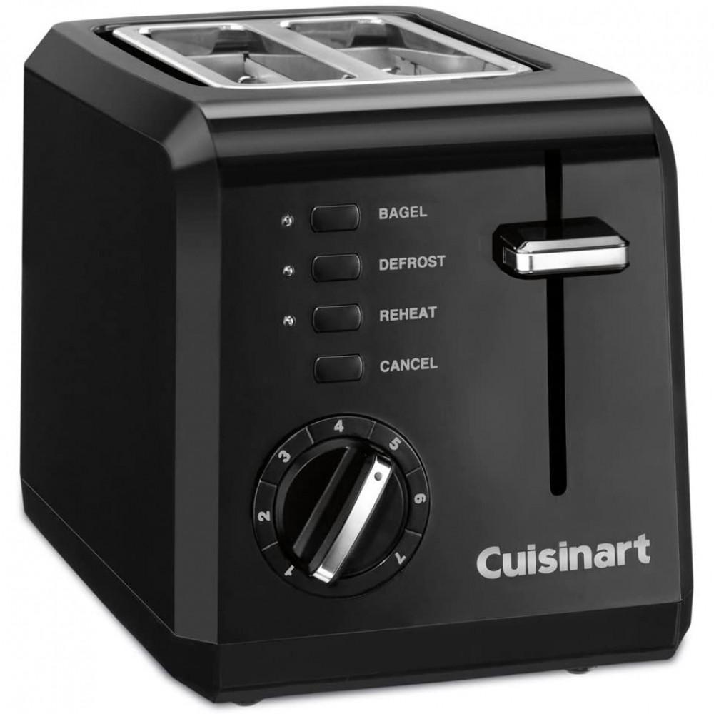 Cuisinart CPT-122BK Torradeira 2 Fatias- 7 Configurações, 900W-110V, Preta.