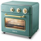 ForNO Eletrico De Bancada Retro 5 Em 1 Com 6 Acessorios E Livro De Receitas, 1500w, 110v, Neretva, Verde