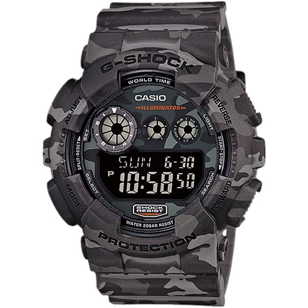 Casio XL GShock Relógio Masculino Original GD120CM8CR